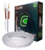 CABO COA. RF 0,4X2,5 (5PC) + FONTE 12V/1A (4PC) + CONECTOR BNC (2P
