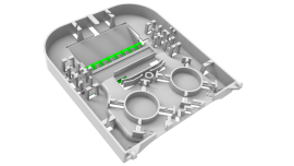 BANDEJA DE CONECTORES PARA CAIXA TERMINAL �PTICA FK-CTO-16-MC
