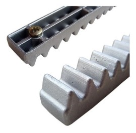  24PCS GOMO ROSSI ORIGINAL ALUMINIO CREMALHEIRA 25CM M4 24 UNIDADES COM 25CM CADA TOTAL 6 METROS