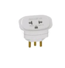 ADAPTADOR UNIVERSAL 2P+T 10A/250V BR (BLISTER)