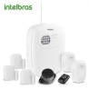 Kit Alarme Intelbras Residencial e Comercial Completo 4 Setores c/ Discadora + 5 Sensores 19382