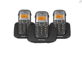 TELEFONE SEM FIO TS 5123 PRETO - INTELBRAS