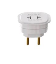 ADAPTADOR UNIVERSAL 2P 10A/250V BR (BLISTER)