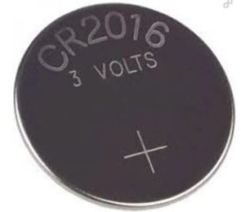 BATERIA CR-2016 CARTELA COM 5 UNIDADES