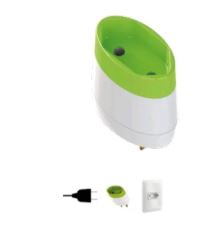 ADAPTADOR REVERSO 2P 15A/250V PT (A GRANEL) - DANEVA