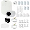 Kit Alarme Intelbras 12 sensores, Residencial e Comercial, AMT 2110, Completo