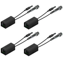 Balun Passivo RJ45 com Alimenta��o Onix Security - 04 Unidades