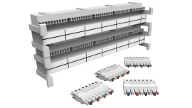   KIT BLOCO DE CONEXAO 110 IDC CAT.5e 100 PARES