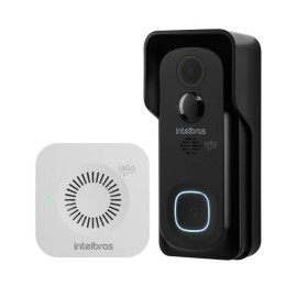 Videoporteiro Wi-Fi Allo W5+ Intelbras Totalmente Sem Fio Com Abertura de    Fechaduras30548