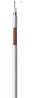 CABO COAXIAL RF 0,4X2,5 80% MALHA 300M BRANCO CONDUTTI