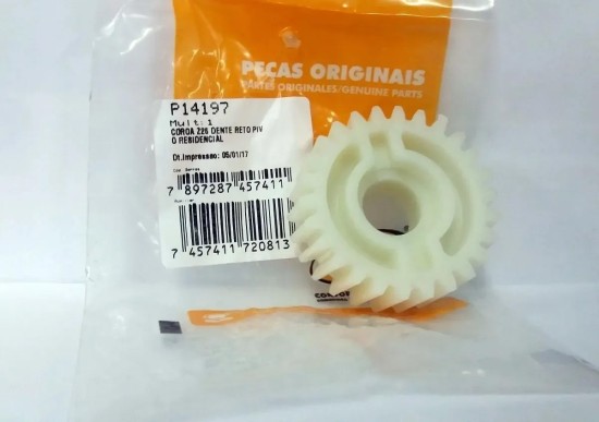 COROA PPA ORIGINAL ENGRENAGEM INTERNA NYLON Z36 DESLIZANTE