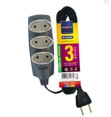 EXTENS�O NO SHOCK PP 2X0,75MM�X 3M GRAFITE