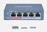 4 Port Fast Ethernet Unmanaged POE Switch.