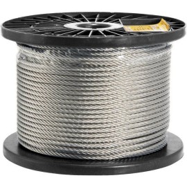 Cabo de A�o Galvanizado Para Cerca El�trica 1.5mm Vonder - Bobina c/ 500 Metros   28777