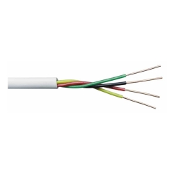 Cabo Para Alarme 40x4v Branco - Rolo 100 M,.