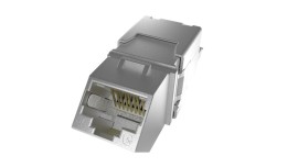     CONECTOR F�MEA BLINDADO ANGULAR GIGALAN AUGMENTED CAT.6A