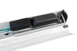 Porta Autom�tica Social Tore Jet Flex Brushless PPA 4 Metros Vidro 2 Folhas - Branca