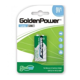 Bateria 9V Longa Dura��o Golden Power 28831