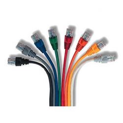 Patch Cord Cftv 2,5 M Cat 6 Rj45/rj45 Pvc Azul