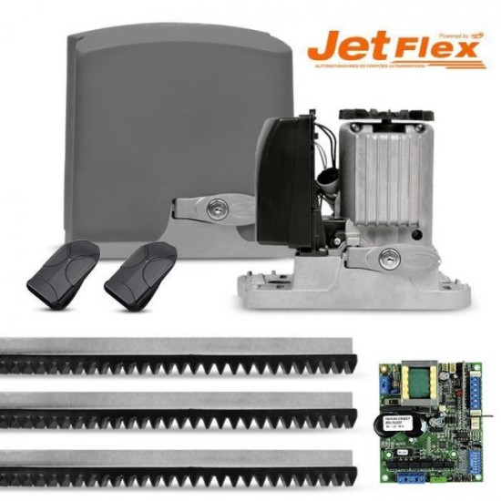 Motor de Portão Rápido Automatizador 1/4 HP Deslizante DZ Rio 400 BLDC Jet Flex PPA