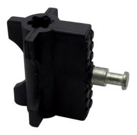 2PCS PORCA ACIONADORA BV OMEGA SAT PRETA 6E BASCULANTE