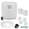 Kit Alarme Completo Com 4 Sensores Magnéticos 2 Sensores de Presença e Central Sulton c/ Discadora 29607