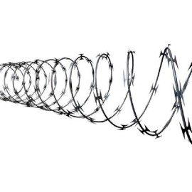 Cerca Concertina Simples - Ouri�o Simples com 31,5 cm de di�metro, Rende aprox. 10 Mts de muro