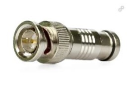 CONECTOR BNC DE COMPRESSAO RG-59 C/ 05 UNIDADES - FASGOLD