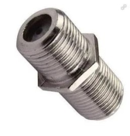 EMENDA F P/ CABO COAXIAL (C/PORCA E ARRUELA)
