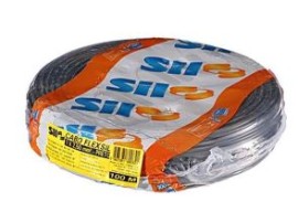 CABO FLEX 750V 2,50 MM PRETO - SIL