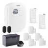 Kit Alarme Intelbras Monitorado Aplicativo Ethernet ANM24 NET Com 2 IVP Semi-Externo e 5 Magnéticos Sem Fio