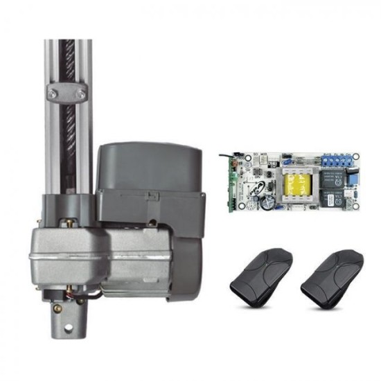 Kit Motor de Portão Basculante BV Levante 1/4 HP Acionamento de 2 Metros - PPA