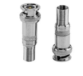 CONECTOR PARA V�DEO DO TIPO BNC MOLA / CONEX 1000 BNC MOLA