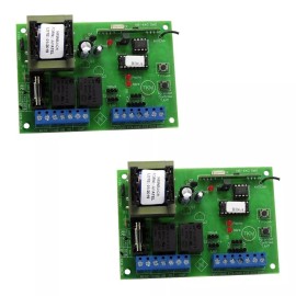 2PCS CENTRAL NEW BACK PORTAO AUTOMATICO PLACA GAREN GME SEG