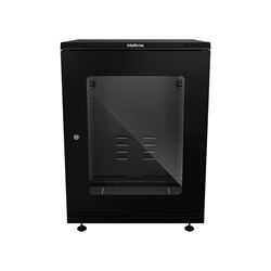 Rack De Piso 16ux19px570mm Desmontado Preto Intelbras - Sts