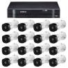 Kit Intelbras 16 Câmeras HD 720p VHL 1120 B + DVR 1116 Intelbras + Acessórios