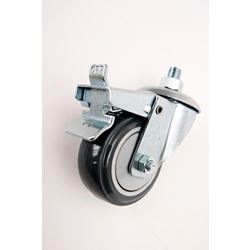 Kit Rodizios 2 C/ Trava E 2 Sem/ Para Todos Racks Piso Hepso