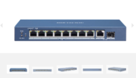 8 Port Gigabit Unmanaged POE Switch