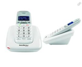TELEFONE SEM FIO TS 63V BRANCO - INTELBRAS