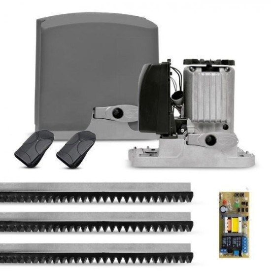 Motor de Portão PPA Kit Automatizador Deslizante 1/3 HP DZ Rio 500 KL