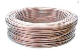 CABO COAXIAL RG 59 96% MALHA 100M CRISTAL ELEVADOR CONDUTTI