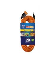 CORD�O PROLONGADOR HARD WORK PP 2X2,5MM� X 3M - LARANJA 2P -20A