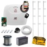 Kit Cerca Elétrica JFL Controlado Por Aplicativo Celular Com Setor de Alarme - 75m de Muro