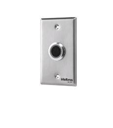 BOTAO DE SAIDA INOX C/ CAIXA DE SOBREPOR E IR BT 4000 - INTELBRAS