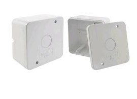 CAIXA ORGANIZADORA P/ CFTV (8,7 X 8,7 X 3,5 CM) BR - STILUS