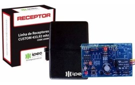 4PCS RECEPTOR IPEC MONO CONTROLE 1 CANAL 433MHZ MULTICODIGO