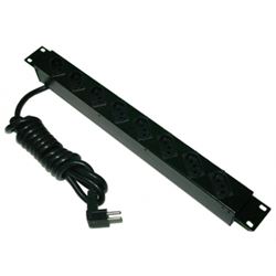 Calha 8 Tomadas 10a Preto Padr�o Novo