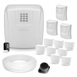 Kit Alarme Completo 11 Sensores e Central Sulton c/ Discadora