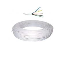 CABO ALARME 6 VIAS 0,40MM- 100M BRANCO - FRAPA (FAM640AC)