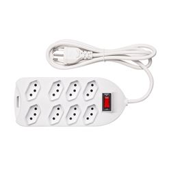 Filtro De Linha Protetor 8 Tomadas - Epe 1008+